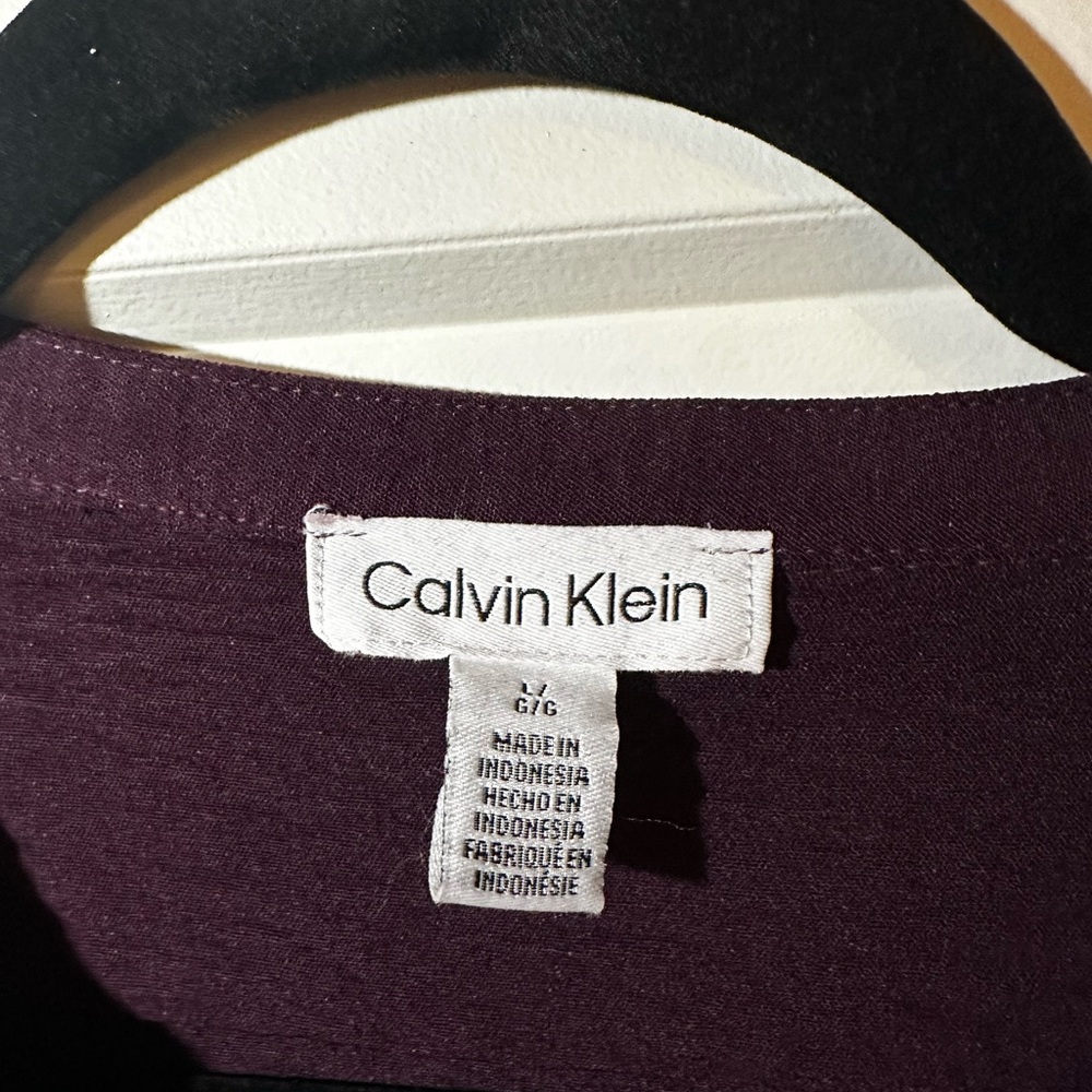 Calvin Klein Purple Top